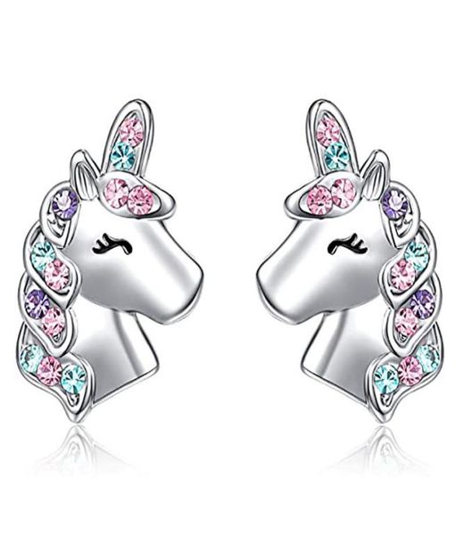 women charm unicorn earrings cat love ear studs rainbow children girls fashion accessories 91222826224, Golden;silver
women charm unicorn earrings cat love ear studs rainbow children girls fashion accessories 91222826224, Golden;silver