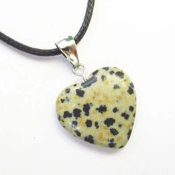 personality fashion love heart jade pendant natural pink crystal peach heart energy pendant couple model has empty stone leather necklace, Silver
personality fashion love heart jade pendant natural pink crystal peach heart energy pendant couple model has empty stone leather necklace, Silver