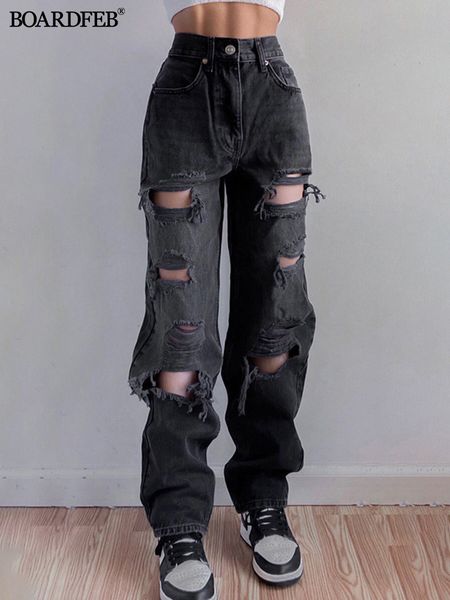 womens jeans women ripped hole vintage straight baggy streetwear hip hop high waist pants ladies y2k wide leg casual denim trousers 230707, Blue
womens jeans women ripped hole vintage straight baggy streetwear hip hop high waist pants ladies y2k wide leg casual denim trousers 230707, Blue