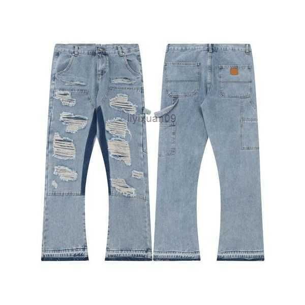 designer mens jeans sports pants denim straight sweatpants speckled letter print women street couple galleryes dept loose flare casual jean, Blue
designer mens jeans sports pants denim straight sweatpants speckled letter print women street couple galleryes dept loose flare casual jean, Blue