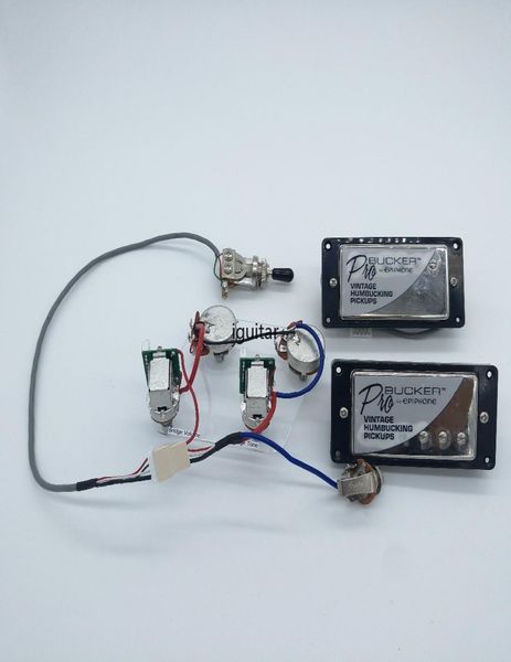 original eiph electric guitar pickups alnico5 humbucker pickups 4c with push pull functionwiring harness2024355
original eiph electric guitar pickups alnico5 humbucker pickups 4c with push pull functionwiring harness2024355