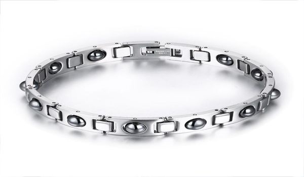 mens energy silver stainless steel silver hematite magnetic therapy power bracelet health wristband magnetic bracelet mens gi2032527, Black
mens energy silver stainless steel silver hematite magnetic therapy power bracelet health wristband magnetic bracelet mens gi2032527, Black