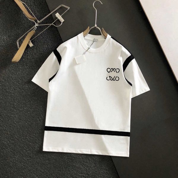 summer t shirt lowe designer brand low stereoscopic embroidery machine woven collage round neck male and female couples with the same short, White;black
summer t shirt lowe designer brand low stereoscopic embroidery machine woven collage round neck male and female couples with the same short, White;black