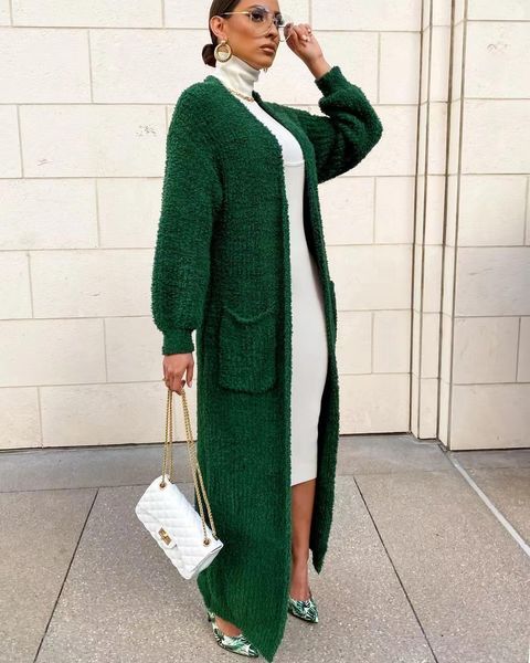 sweaters long cardigan women green veet jacket autumn winter loose long sleeve y2k ins sweater 2022 warm jumper maxi causal cardigans, White;black
sweaters long cardigan women green veet jacket autumn winter loose long sleeve y2k ins sweater 2022 warm jumper maxi causal cardigans, White;black