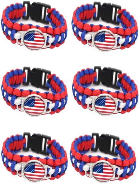 5 styles us american flag paracord outdoor camping bracelet for women men girlfriend gift s9776706, Golden;silver
5 styles us american flag paracord outdoor camping bracelet for women men girlfriend gift s9776706, Golden;silver