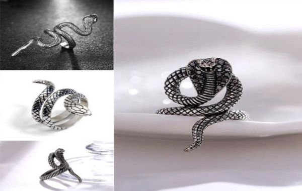 whole fashion snake rings for women silver black stainless steel punk rock ring vintage animal jewelry 4749101 
whole fashion snake rings for women silver black stainless steel punk rock ring vintage animal jewelry 4749101