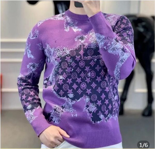 2023 new high-end woolen sweater knitted men's sweater base sweater, spring, autumn, winter long sleeved slim fitting versatile, White;black
2023 new high-end woolen sweater knitted men's sweater base sweater, spring, autumn, winter long sleeved slim fitting versatile, White;black