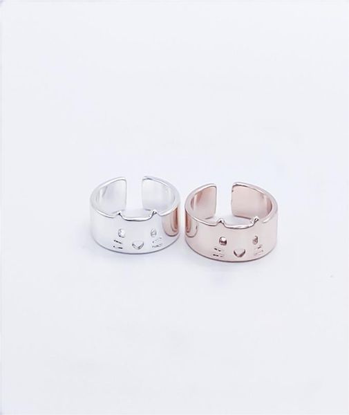 new cat ring cute animal face style flat rings gold silver rose three color optional whole5712189, Golden;silver
new cat ring cute animal face style flat rings gold silver rose three color optional whole5712189, Golden;silver