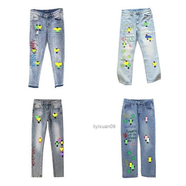 2023 ch designer jeans for womens mens make old washed pants straight trousers heart letter prints woman man casual long style bottoms 616a, Blue
2023 ch designer jeans for womens mens make old washed pants straight trousers heart letter prints woman man casual long style bottoms 616a, Blue