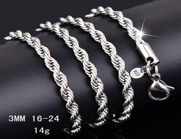 925 sterling silver rope chains necklace 3mm 1630 inch pretty fashion charm ed chain necklace jewelry for men women diy new 4167847
925 sterling silver rope chains necklace 3mm 1630 inch pretty fashion charm ed chain necklace jewelry for men women diy new 4167847