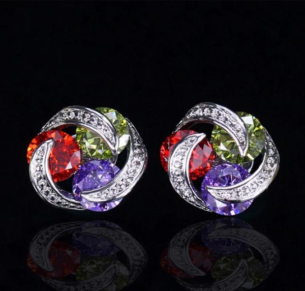 fashion rainbow cz diamond stud earrings 925 sterling silver color crystal women earring5945728, Golden;silver
fashion rainbow cz diamond stud earrings 925 sterling silver color crystal women earring5945728, Golden;silver