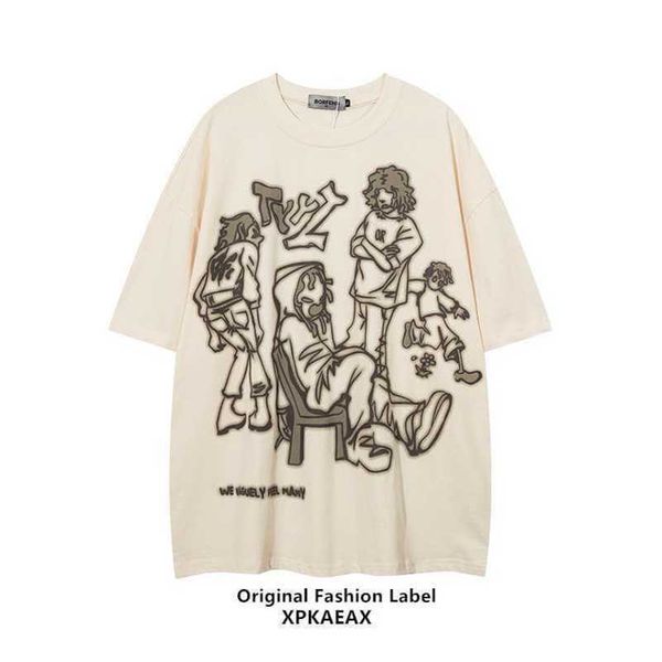 stussys men's t-shirt fashion brand american high street vintage couple costume casual loose short sleeve t-shirt for men and women, White;black
stussys men's t-shirt fashion brand american high street vintage couple costume casual loose short sleeve t-shirt for men and women, White;black
