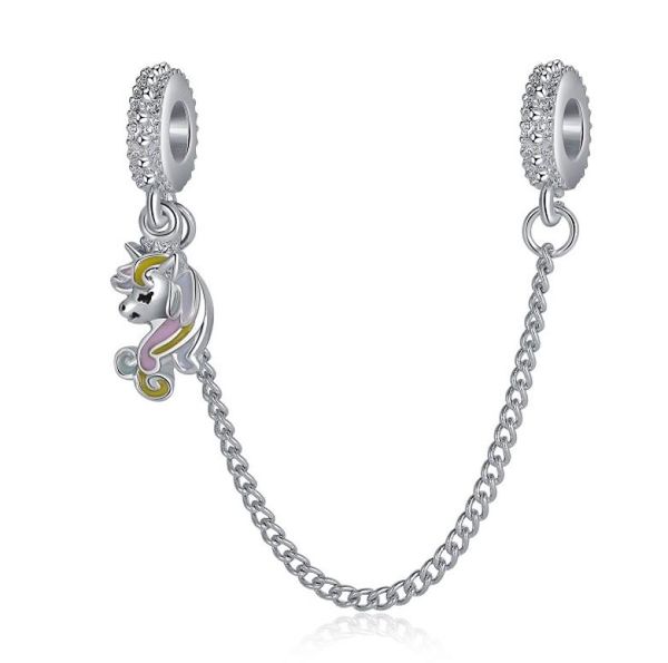 fit sterling silver bracelet unicorn safety chain crystal european ser clip lock charm fits bracelet jewelry findings1154212, Black
fit sterling silver bracelet unicorn safety chain crystal european ser clip lock charm fits bracelet jewelry findings1154212, Black