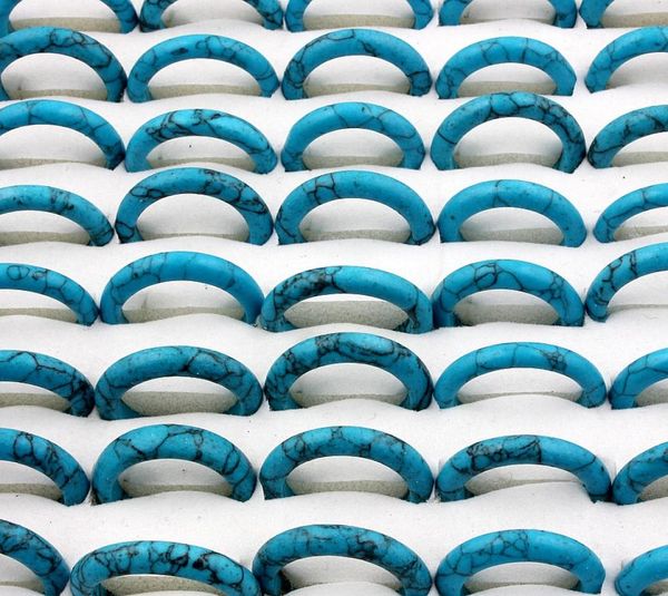 whole 50pcs blue band rings turquoises stone wedding engagement jewelry ring for women men gift1680288, Silver
whole 50pcs blue band rings turquoises stone wedding engagement jewelry ring for women men gift1680288, Silver