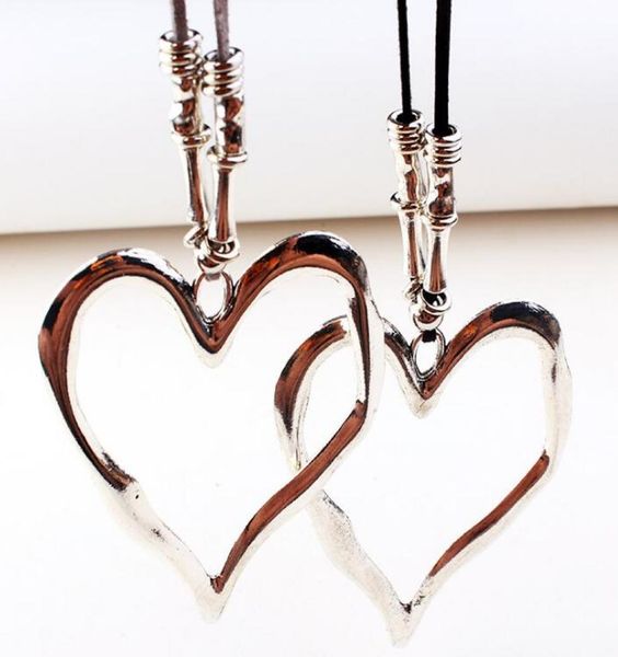 smooth big heart necklaces for women tibetan silver irregular hollow love heart pendant necklace bohemia jewelry long velvet rope 6841586
smooth big heart necklaces for women tibetan silver irregular hollow love heart pendant necklace bohemia jewelry long velvet rope 6841586
