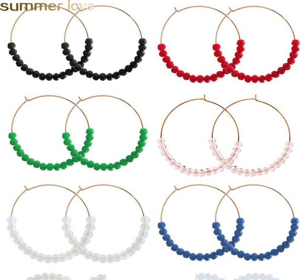 korean crystal beaded round circle earrings for women sweet cute rhinestone glass bead hoop earring wedding party statement jewelr7394117, Golden;silver
korean crystal beaded round circle earrings for women sweet cute rhinestone glass bead hoop earring wedding party statement jewelr7394117, Golden;silver
