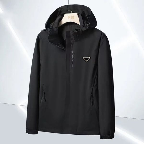 designer mens jacket hooded autumn winter parkas letter with zipper windbreaker outdoors sports black joint designer coats outwear male wome, Black;brown
designer mens jacket hooded autumn winter parkas letter with zipper windbreaker outdoors sports black joint designer coats outwear male wome, Black;brown