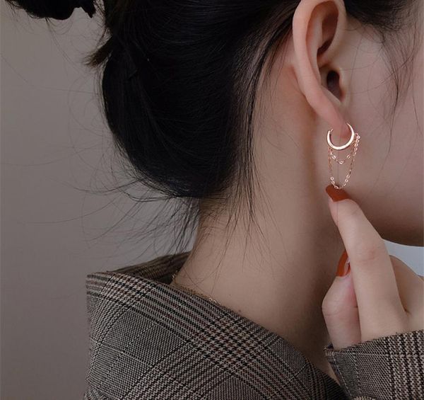 rose gold chains hoop earrings hip hop chain dangle women ear rings fashion jewelry will and sandy9711503, Golden;silver
rose gold chains hoop earrings hip hop chain dangle women ear rings fashion jewelry will and sandy9711503, Golden;silver