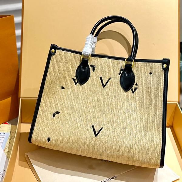 Designer tote bag for woman embossing letter handbag luxury shoulder bags large capacity 34cm beige straw handbags women beach totes bags, 1#
Designer tote bag for woman embossing letter handbag luxury shoulder bags large capacity 34cm beige straw handbags women beach totes bags, 1#