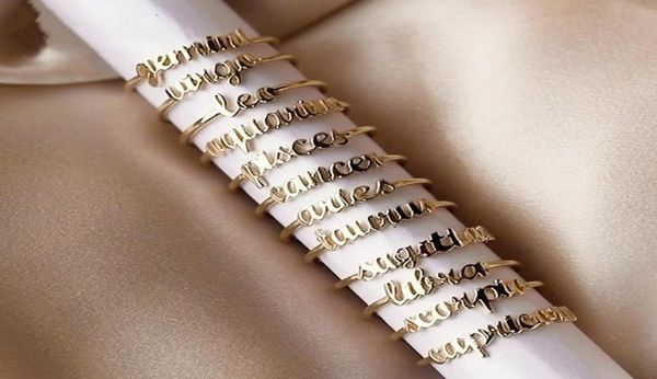 vintage 12 constellation rings for women cancer leo virgo libra rings zodiac signs fashion jewelry girls gift female gold letter r7349127, Golden;silver
vintage 12 constellation rings for women cancer leo virgo libra rings zodiac signs fashion jewelry girls gift female gold letter r7349127, Golden;silver
