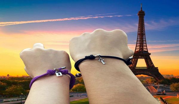 magnetic couples love lock key charm bracelets mutual attraction relationship matching friendship rope bracelet set gift for women6955391, Golden;silver
magnetic couples love lock key charm bracelets mutual attraction relationship matching friendship rope bracelet set gift for women6955391, Golden;silver