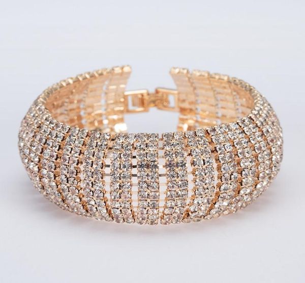 luxury crystal bracelets for women gold silver color bracelet bangles femme bridal wedding jewelry accessories4693776, Golden;silver
luxury crystal bracelets for women gold silver color bracelet bangles femme bridal wedding jewelry accessories4693776, Golden;silver