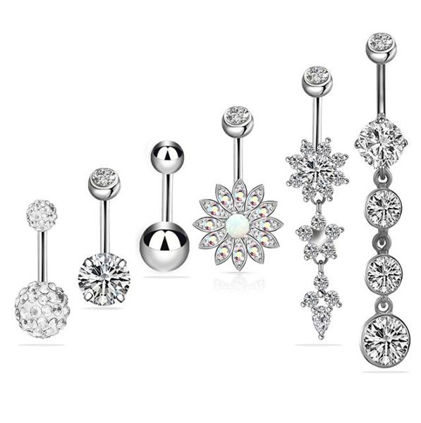new 6colors piercing body jewelry belly button navel rings dangle body piercing jewelry accessories charming rings bar7964350, Silver
new 6colors piercing body jewelry belly button navel rings dangle body piercing jewelry accessories charming rings bar7964350, Silver
