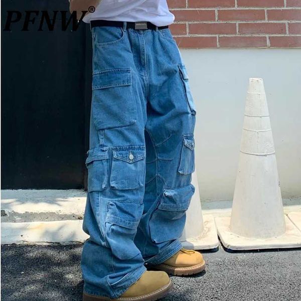 men's jeans pfnw 2023 mens multi pocket wash ing wide leg pants oversized long trousers china chic work clothes high street 12a6423 230, Blue
men's jeans pfnw 2023 mens multi pocket wash ing wide leg pants oversized long trousers china chic work clothes high street 12a6423 230, Blue