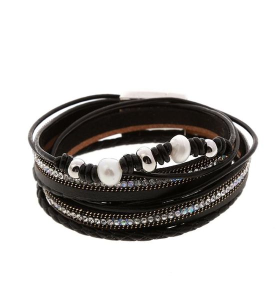 leather bracelet female trendy charms concise bracelets bangles for women jewelry multilayer bracelet9330101, Golden;silver
leather bracelet female trendy charms concise bracelets bangles for women jewelry multilayer bracelet9330101, Golden;silver