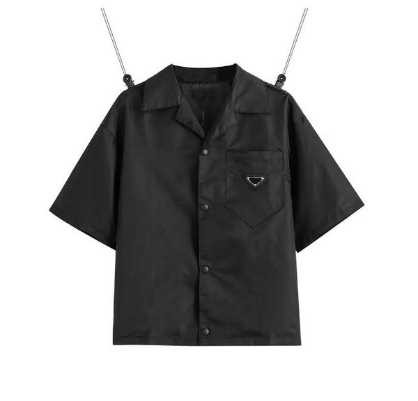 2023 united state women mens t shirts polos leisure brand short blouses shirt classic inverted loose imported high-quality nylon tooling eur, White;black
2023 united state women mens t shirts polos leisure brand short blouses shirt classic inverted loose imported high-quality nylon tooling eur, White;black