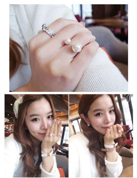 rings for women promotion korean elegant women 18kg plated korean lovely girls 18kgp opening adjustable simulated pearl rings5801616, Silver
rings for women promotion korean elegant women 18kg plated korean lovely girls 18kgp opening adjustable simulated pearl rings5801616, Silver