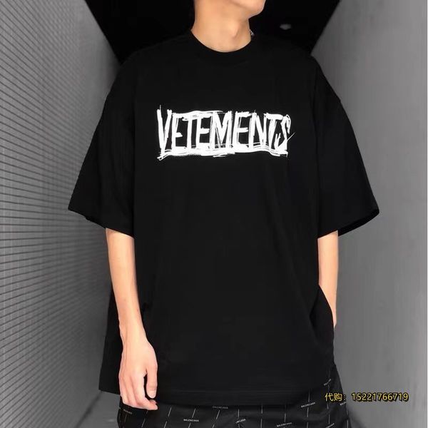 2023ss fashion brand vtm letter graffiti printed oversized cotton t-shirt casual loose women's t-shirt reverse t-shirt, White;black
2023ss fashion brand vtm letter graffiti printed oversized cotton t-shirt casual loose women's t-shirt reverse t-shirt, White;black