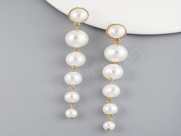 white simulated pearl tassel dangle earrings fashion long statement earrings for women girls wedding party jewelry female5645739, Silver
white simulated pearl tassel dangle earrings fashion long statement earrings for women girls wedding party jewelry female5645739, Silver