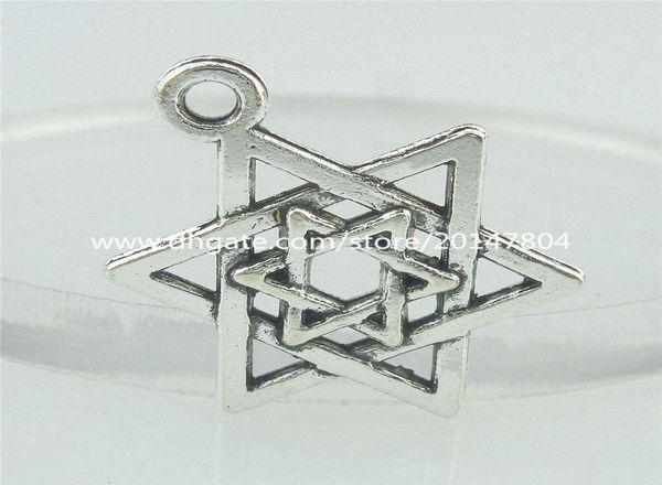 16299 50pcs antique silver vintage star of david magen david witchcraft pendant7284564
16299 50pcs antique silver vintage star of david magen david witchcraft pendant7284564
