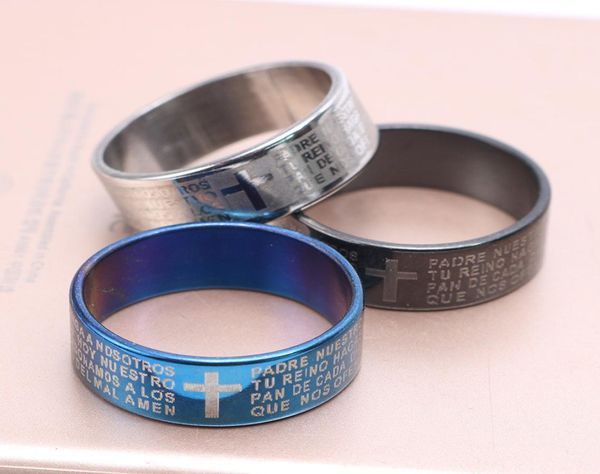 fashion cross christian bible ring for men women rotating punk stainless steel couple ring jewelry gifts5874977, Silver
fashion cross christian bible ring for men women rotating punk stainless steel couple ring jewelry gifts5874977, Silver