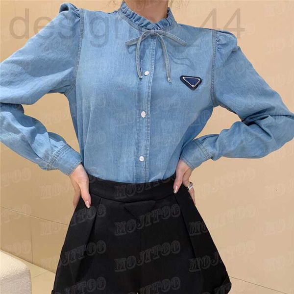 women's blouses & shirts designer women denim metal badge long sleeve spring summer lady girls shirt coat grt4, White
women's blouses & shirts designer women denim metal badge long sleeve spring summer lady girls shirt coat grt4, White