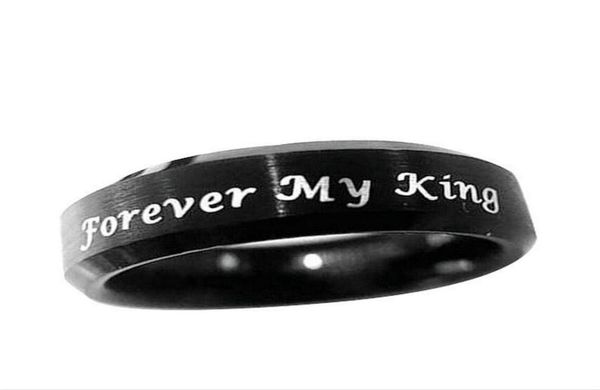 fashion stainless steel alway my queen forever my king letter jewelry accessories women men wedding couple rings2912898, Silver
fashion stainless steel alway my queen forever my king letter jewelry accessories women men wedding couple rings2912898, Silver