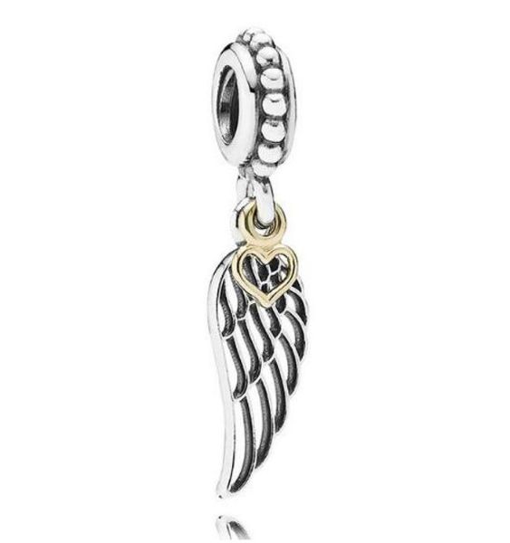 original 925 sterling silver bead charm gold love heart & guidance angel pendant beads fit bracelet & necklace jewelry8825701, Black
original 925 sterling silver bead charm gold love heart & guidance angel pendant beads fit bracelet & necklace jewelry8825701, Black