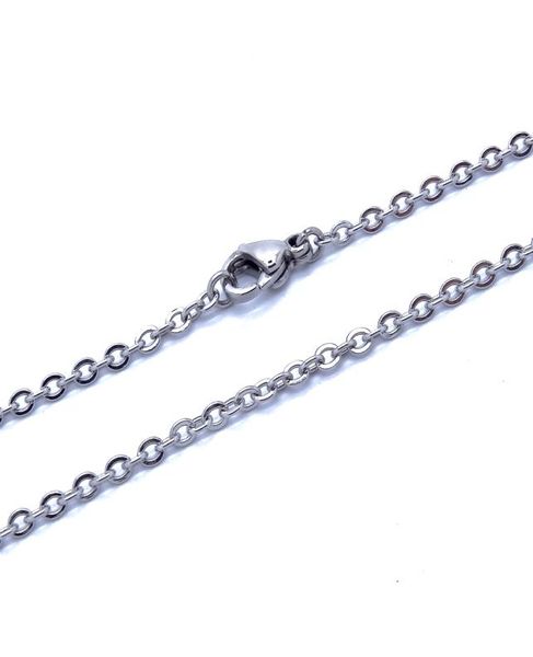 100 stainless steel necklace vintage fashion jewelry links rolo chain for women 1 mm 16quot 36quot inches chain3149625, Silver
100 stainless steel necklace vintage fashion jewelry links rolo chain for women 1 mm 16quot 36quot inches chain3149625, Silver