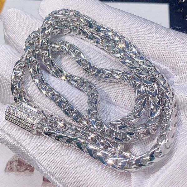 4mm 20-24inch 925 sterling silver iced out moissanite cuban chain necklace 7/8 bracelet for women/men nice gift
4mm 20-24inch 925 sterling silver iced out moissanite cuban chain necklace 7/8 bracelet for women/men nice gift