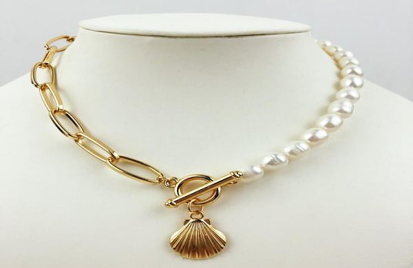 boho fashion necklace freshwater pearl shell pendant necklace genuine semibaroque pearl jewelry pendant necklace for women5161903, Silver
boho fashion necklace freshwater pearl shell pendant necklace genuine semibaroque pearl jewelry pendant necklace for women5161903, Silver
