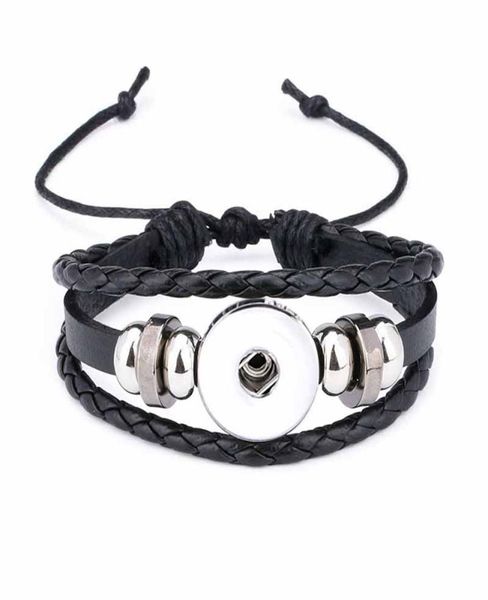 fashion original 317 genuine leather hand weave 18mm 12mm snap button bracelet interchangeable charm jewelry for women teenagers7742377, Golden;silver
fashion original 317 genuine leather hand weave 18mm 12mm snap button bracelet interchangeable charm jewelry for women teenagers7742377, Golden;silver