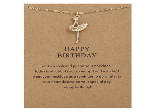 happy birthday ballerina pendant necklace dance girl clavicle chain necklace for women girl jewelry accessories gifts5164322, Silver
happy birthday ballerina pendant necklace dance girl clavicle chain necklace for women girl jewelry accessories gifts5164322, Silver