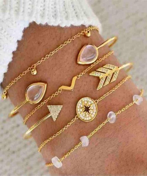 simple bracelet pink crystal jewelry irregular vbeaded diamond fivepiece bracelet whole5781236, Golden;silver
simple bracelet pink crystal jewelry irregular vbeaded diamond fivepiece bracelet whole5781236, Golden;silver
