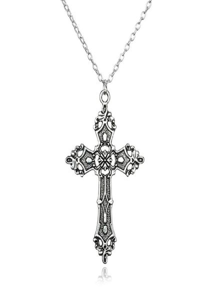 fashion vintage cross pendant necklace for women men gift long chain punk goth jewelry accessories choker gothic whole2159781, Silver
fashion vintage cross pendant necklace for women men gift long chain punk goth jewelry accessories choker gothic whole2159781, Silver