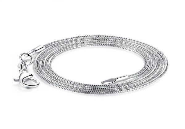 925 sterling silver snake chain necklaces for women pendant necklace jewelry accesories making lobster clasp size 12mm lenght 109910365
925 sterling silver snake chain necklaces for women pendant necklace jewelry accesories making lobster clasp size 12mm lenght 109910365