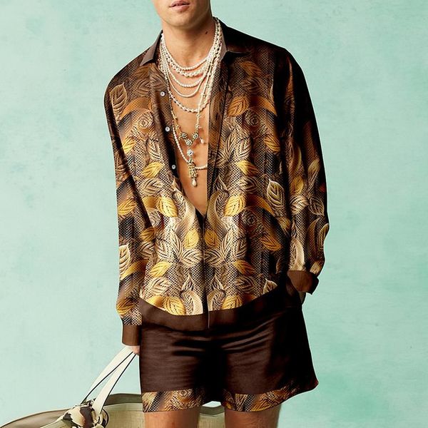 men's tracksuits shirt sets men fashion shirtsshorts two piece hawaii shirts luxury european suits beach vocation outfits boy 230707, Gray
men's tracksuits shirt sets men fashion shirtsshorts two piece hawaii shirts luxury european suits beach vocation outfits boy 230707, Gray