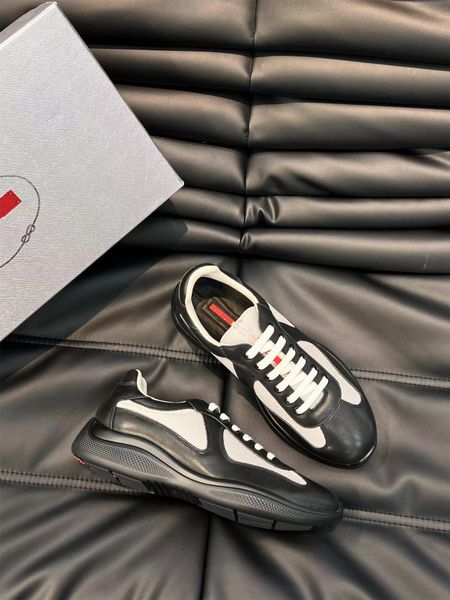 2023s s luxury sports design americas cup sneakers shoes patent leather nylon luxury mens skateboard runner casual outdoor walking, Black
2023s s luxury sports design americas cup sneakers shoes patent leather nylon luxury mens skateboard runner casual outdoor walking, Black
