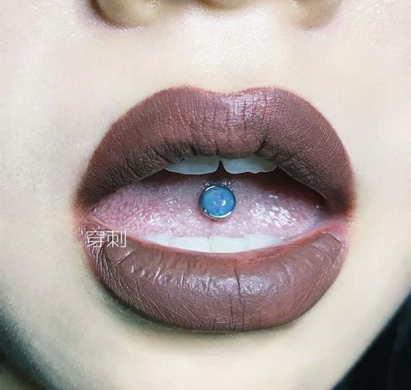 8 colors 14g 16x16x5mm stainless steel fake opal tongue ring barbell piercing jewelry4542358, Silver
8 colors 14g 16x16x5mm stainless steel fake opal tongue ring barbell piercing jewelry4542358, Silver