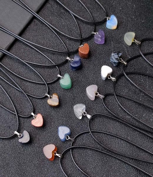 irregular heart chakra pendant healing crystal stone quartz necklaces jewelry fashion women men energy pendants rope chain wholesa2144287, Silver
irregular heart chakra pendant healing crystal stone quartz necklaces jewelry fashion women men energy pendants rope chain wholesa2144287, Silver
